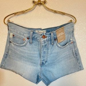 NWT Madewell denim shorts